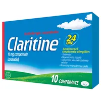 Claritine 10 mg, 10 comprimate, Bayer