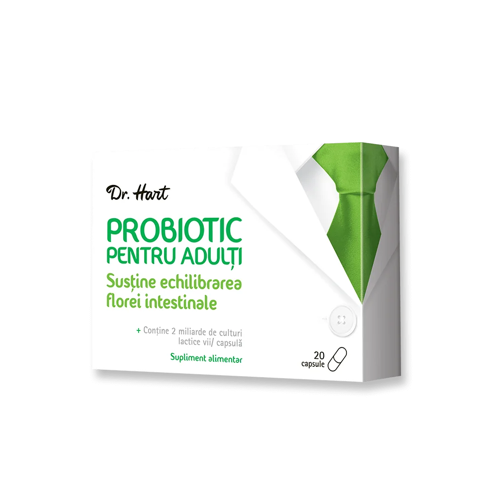 Dr.Hart Probiotic pentru adulti, 20 capsule