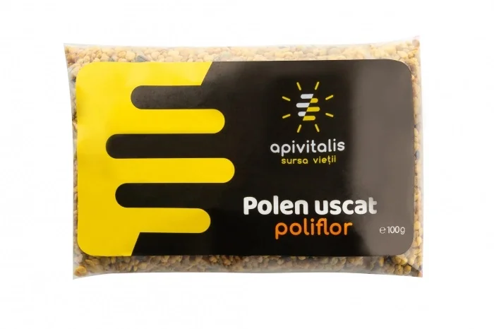 Polen Poliflor uscat, 100g, Api Vitalis