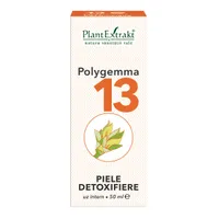 Polygemma 13 Piele detoxifiere, 50ml, PlantExtrakt