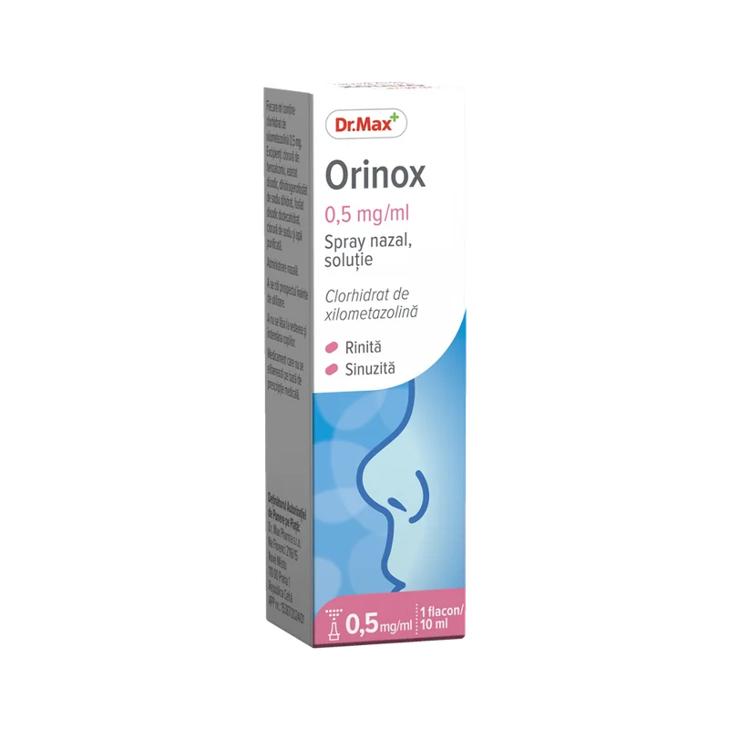 Dr. Max Orinox 0.5mg/ml spray nazal, 10ml