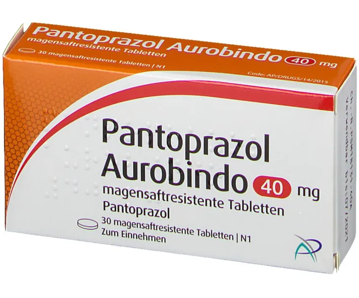 Pantoprazol 40mg, 30 comprimate, Aurobindo 