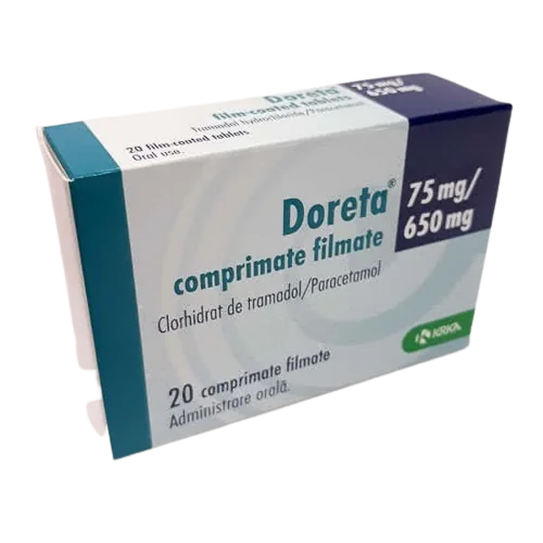 Doreta 75mg/650mg, 20 comprimate filmate, KRKA