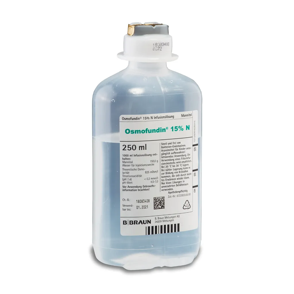 Osmofundin solutie perfuzabila 15% N 150 mg/ml, 250ml, B. Braun 