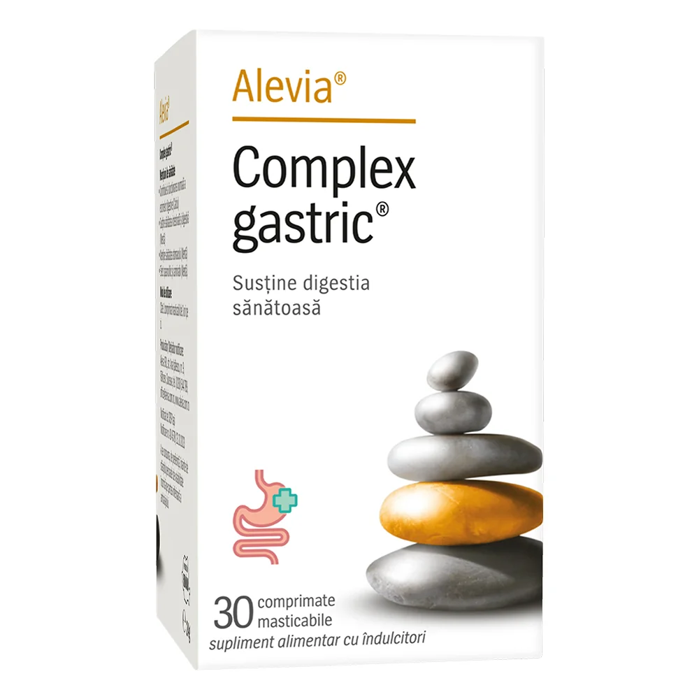 Complex gastric, 30 comprimate, Alevia