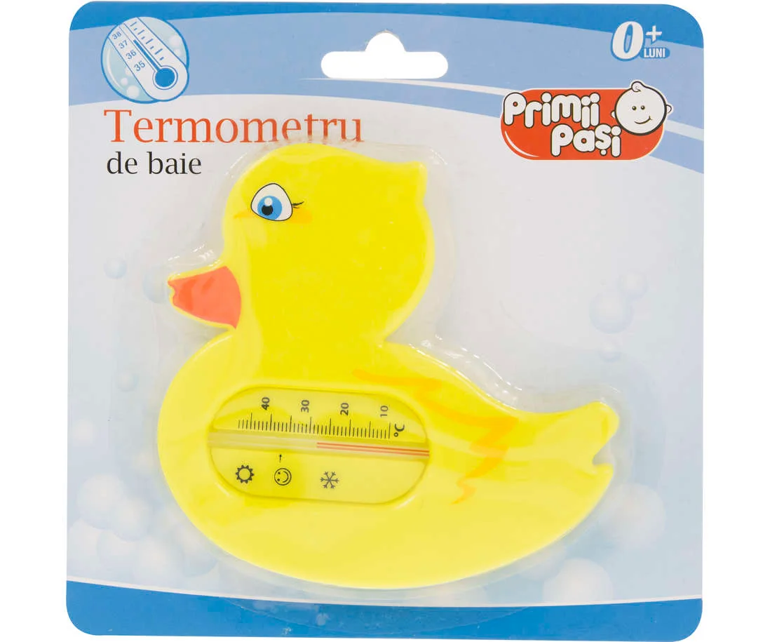 Termometru baie, Primii Pasi