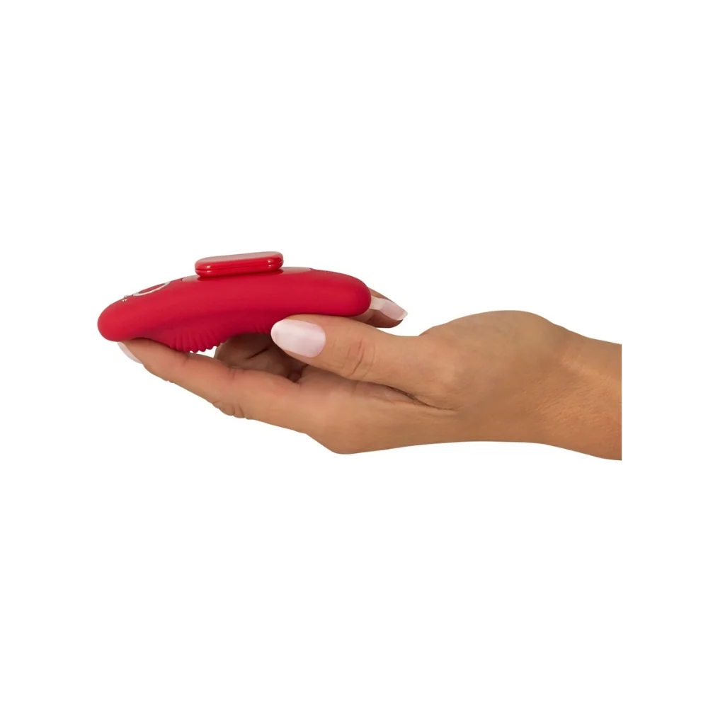 Vibrator clitoridian Panty Vibe rosu, 1 bucata, Sweet Smile
