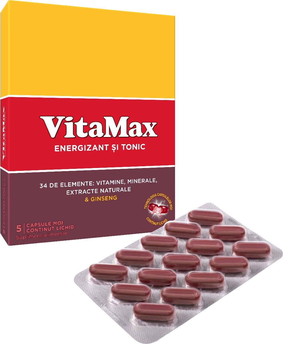 Vitamax, 5 capsule, Perrigo 