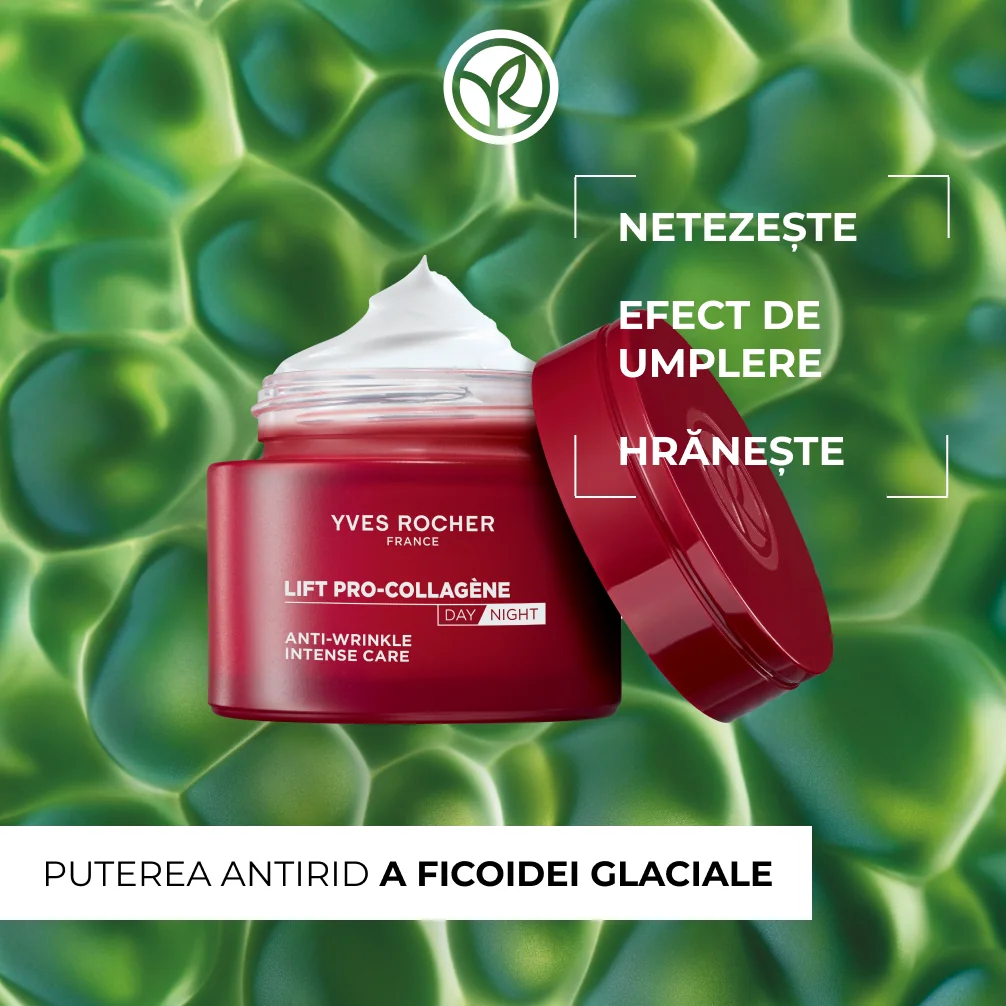 Crema cu actiune intensa antirid, 75ml, Yves Rocher