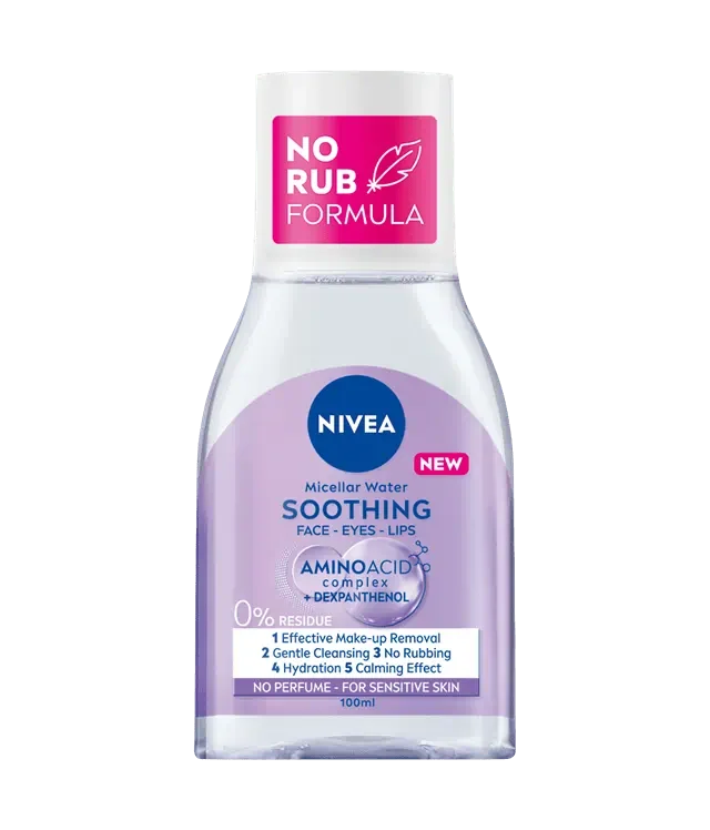 Apa micelara cu efect calmant pentru ten sensibil, 100ml, Nivea