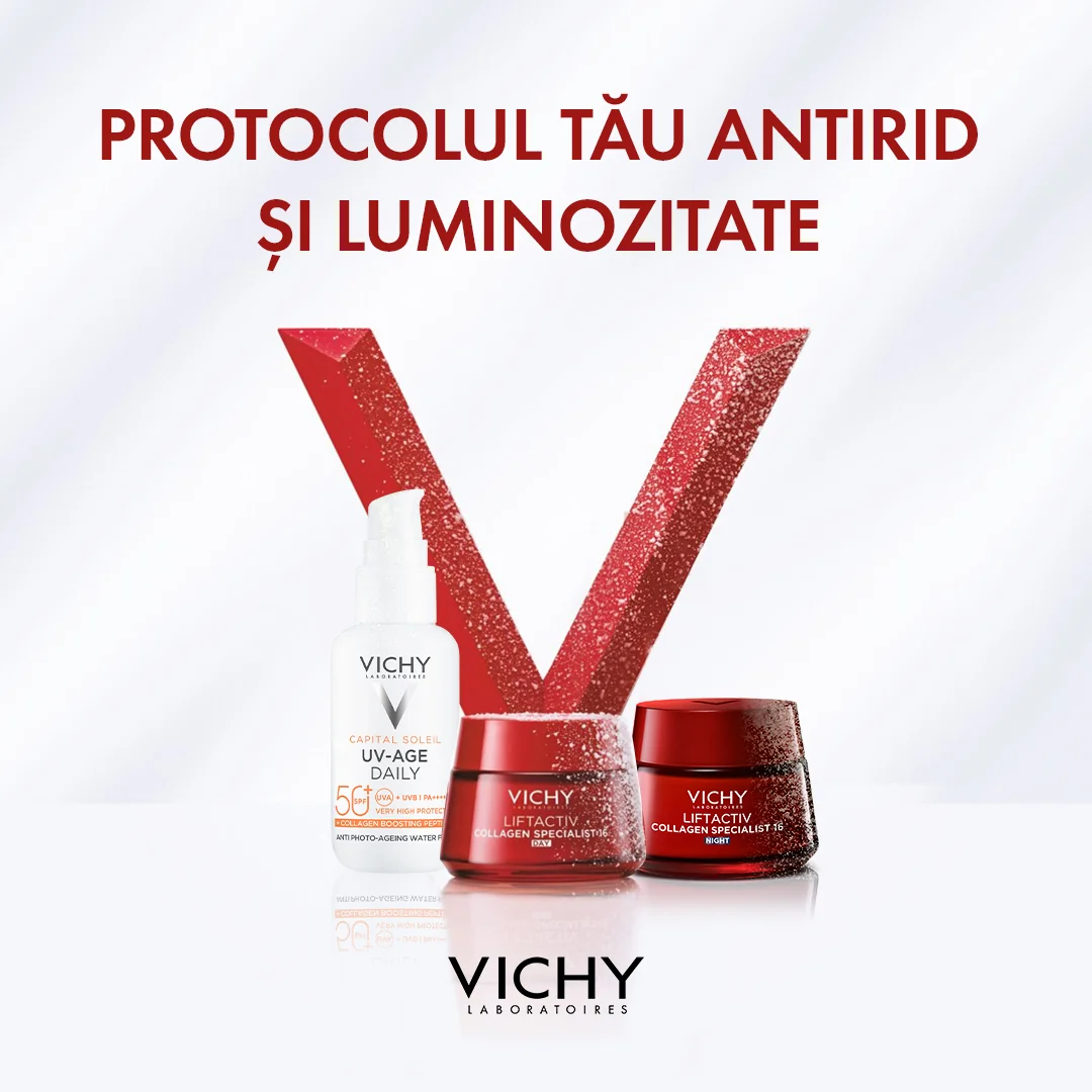 Pachet Liftactiv Collagen 16 de zi, Vichy