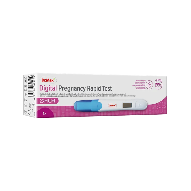 Dr. Max Digital Pregnancy Rapid Test, 1 bucata