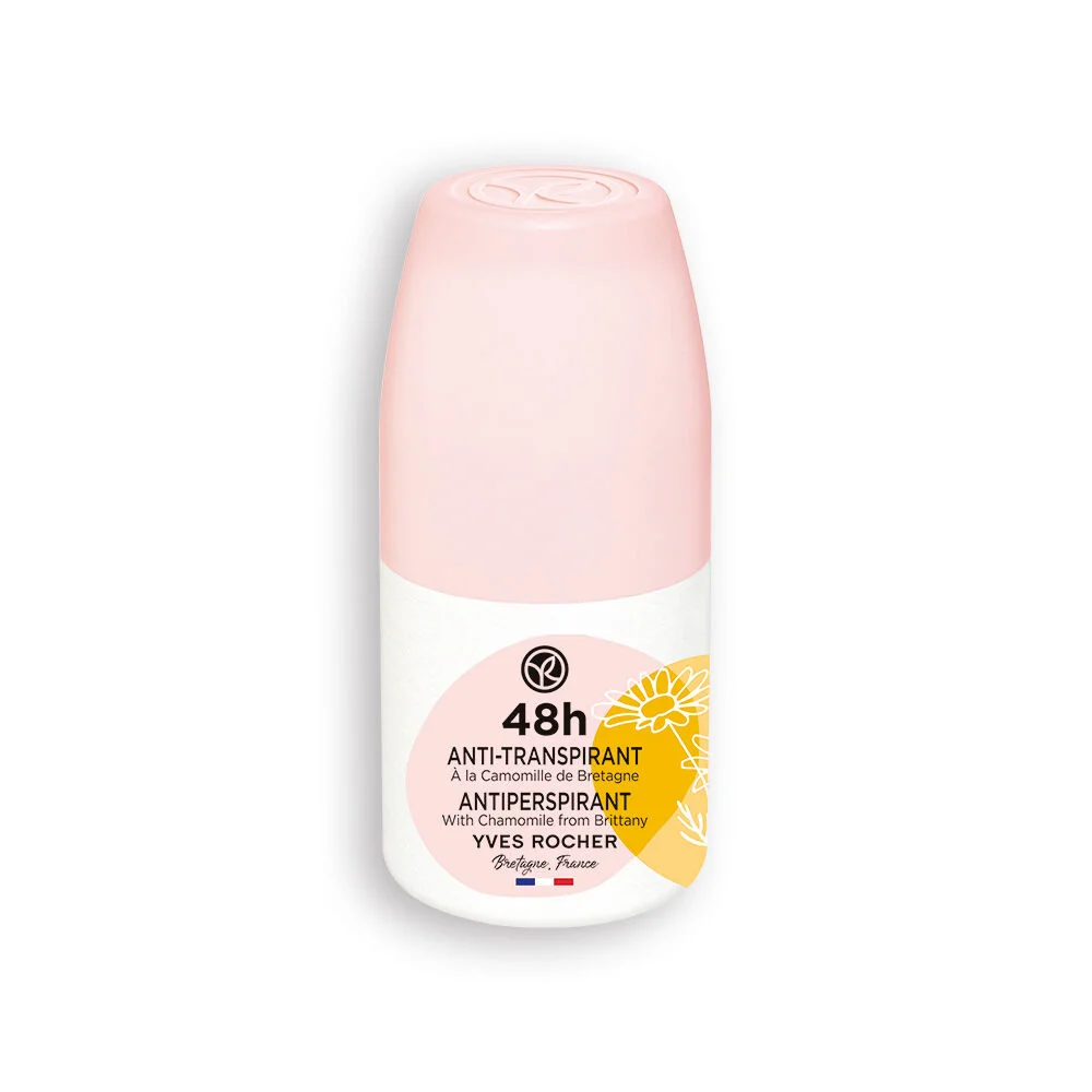 Antiperspirant roll-on 48h cu musetel, 50ml, Yves Rocher 