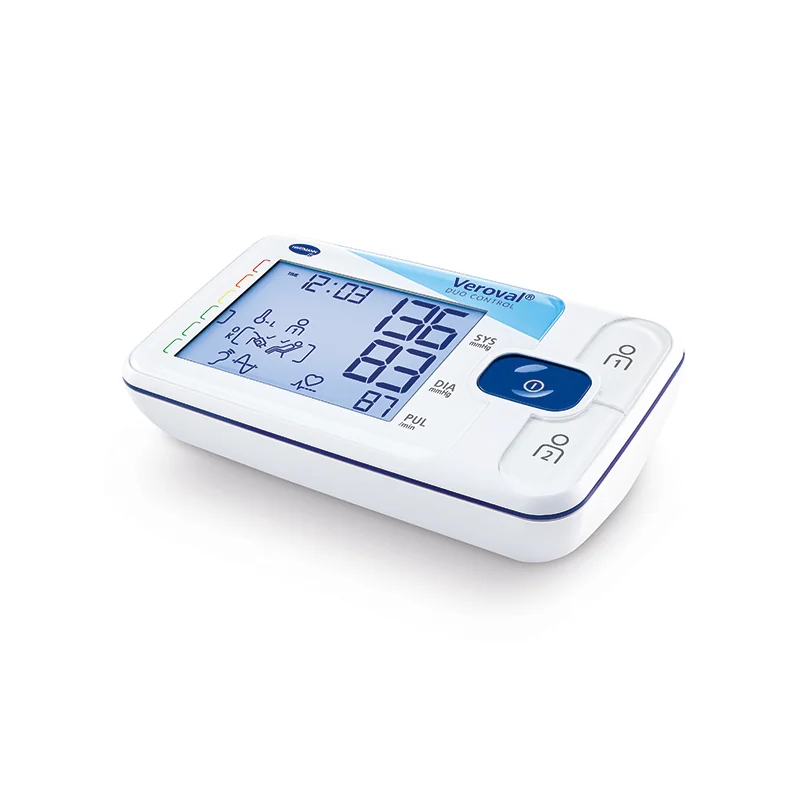 Tensiometru digital de brat Alb Veroval Duo Control manseta M, Hartmann