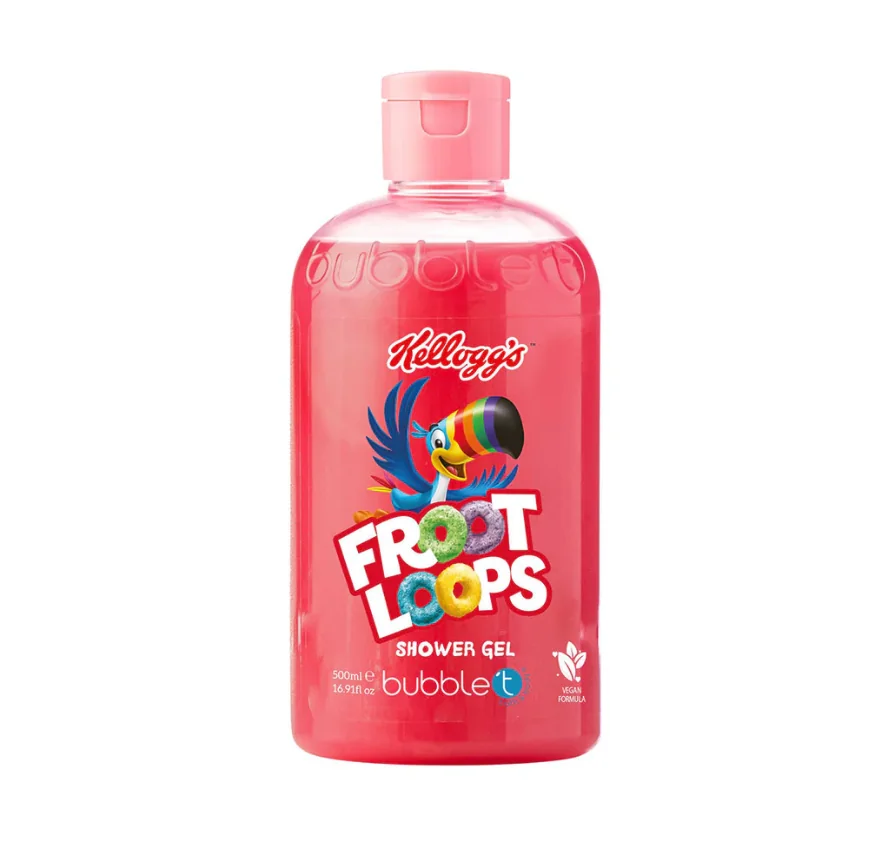 Gel de dus si baie cu aroma de fructe, 500ml, Bubble T