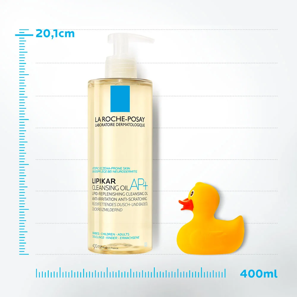 Ulei de spalare pentru pielea sensibila Lipikar AP+, 400ml, La Roche-Posay