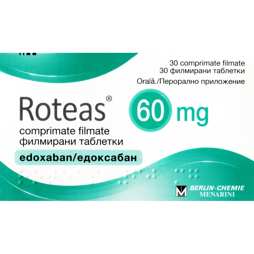 Roteas 60mg, 30 comprimate filmare, Berlin-Chemie