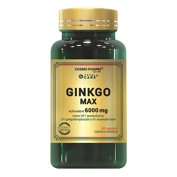 Ginkgo Max 120mg, 60 capsule, Cosmopharm