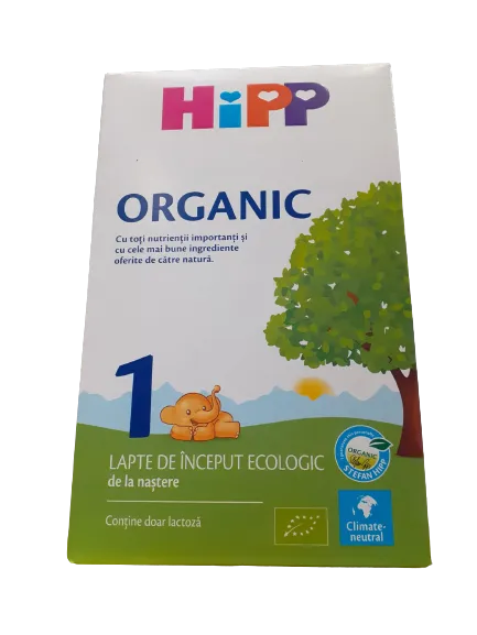 Lapte praf de inceput Organic 1, 300g, HiPP 