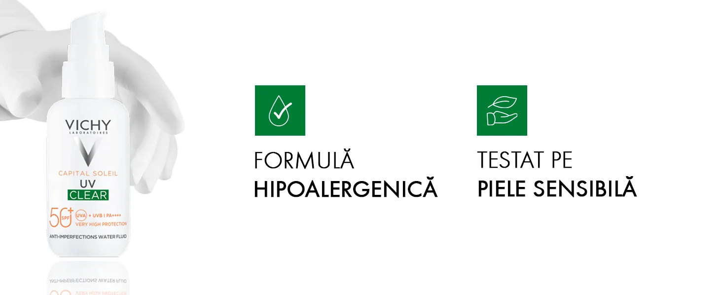 Formula hiperalergenica. Testat pe pielea sensibila. Formula hiperalergenica. Testat pe pielea sensibila.