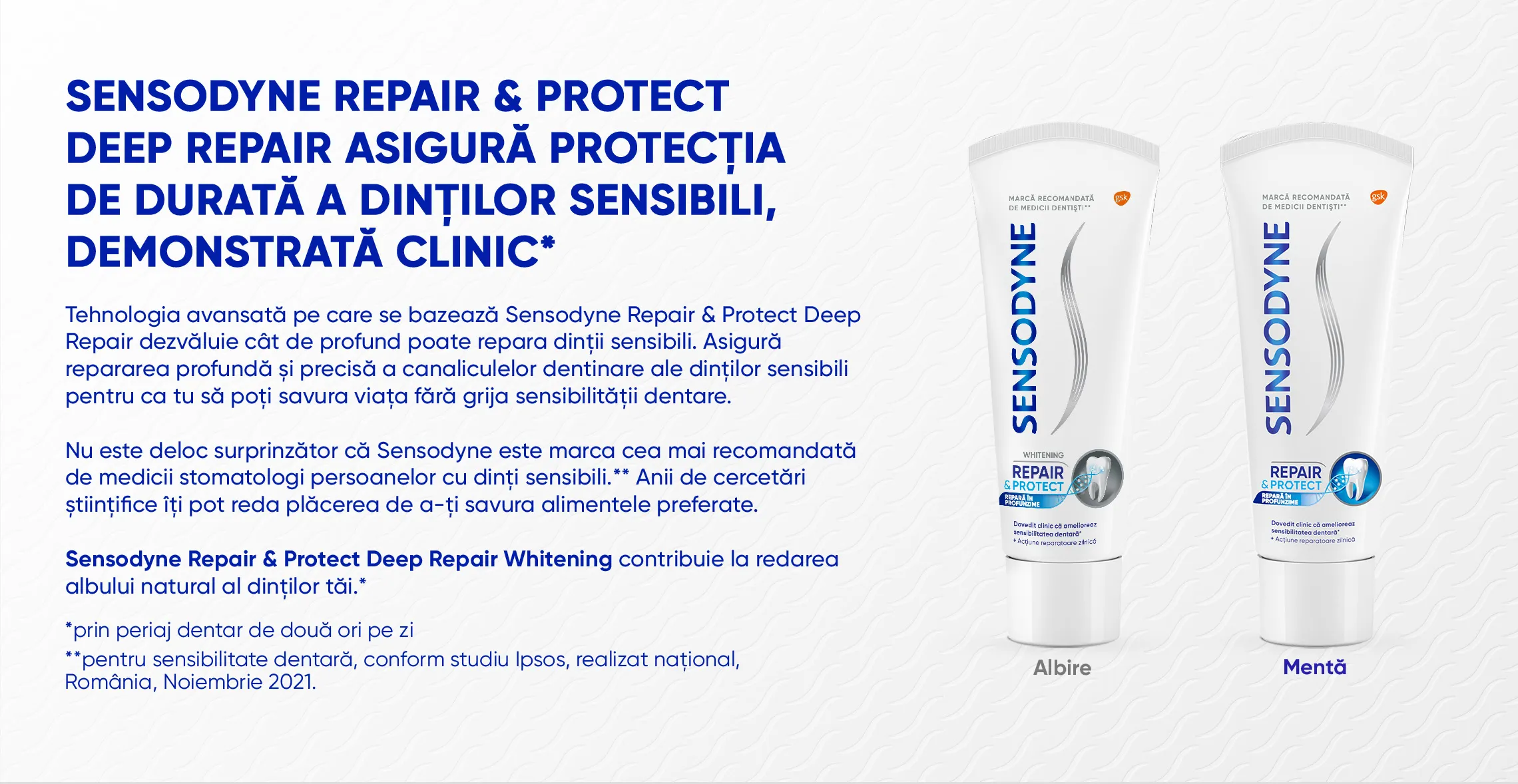 Pasta de dinti Repair and Protect, 75ml, Sensodyne