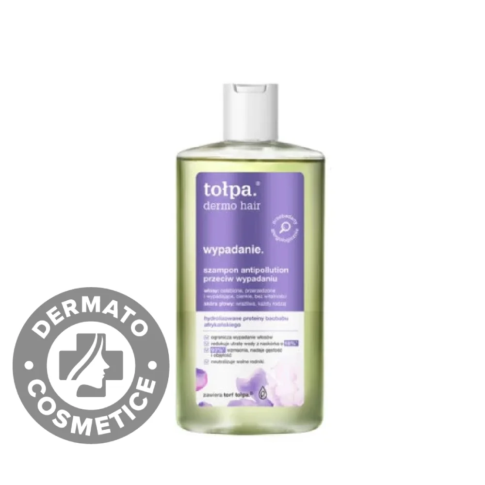 Sampon impotriva caderii parului Dermo Hair, 250ml, Tolpa