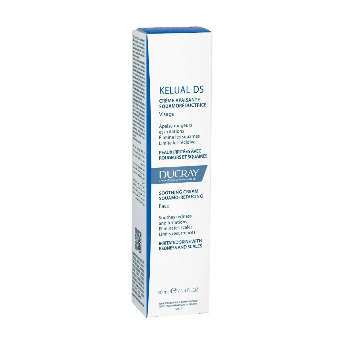 Crema calmanta pentru reducerea scuamelor cu efect anti-recidiva Kelual DS, 40ml, Ducray 