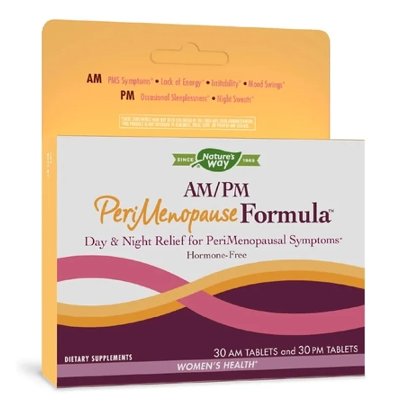 AM-PM PeriMenopause Formula Nature's Way, 60 tablete, Secom