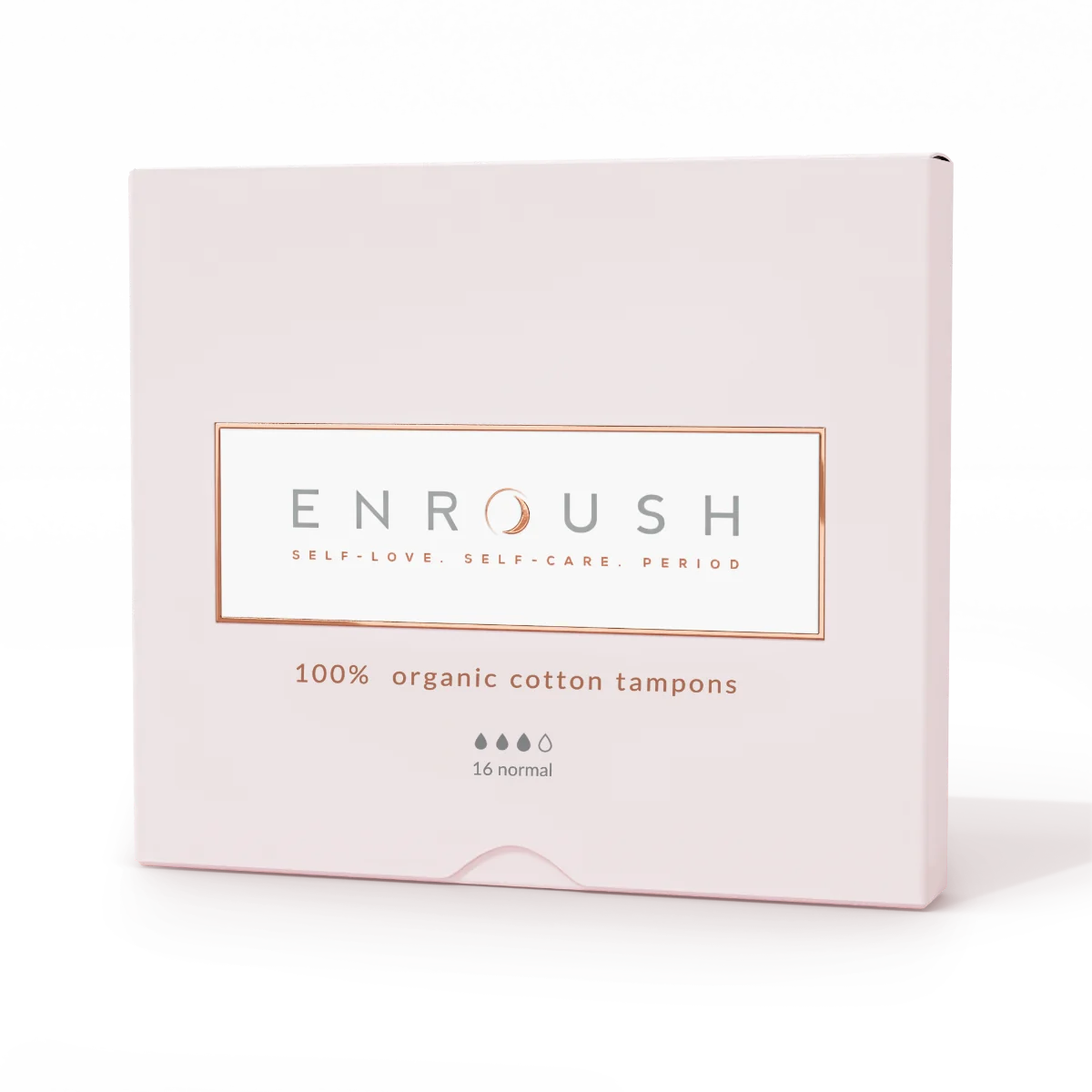 Tampoane 100% Organice Normal, 16 bucati, Enroush