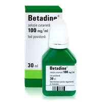 Betadine solutie 100 mg/ml, 30ml, Egis
