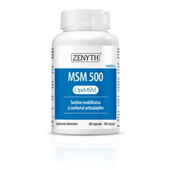 MSM 500mg, 60 capsule, Zenyth