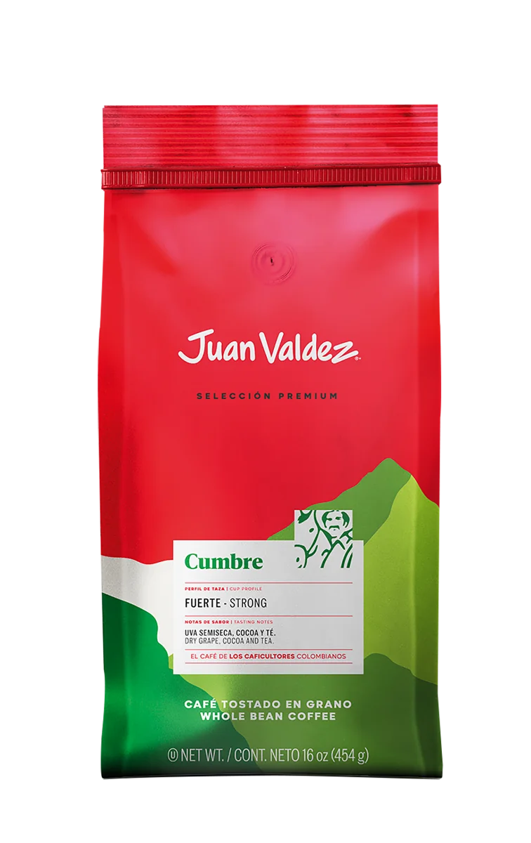 Cafea premium boabe Cumbre, 454g, Juan Valdez