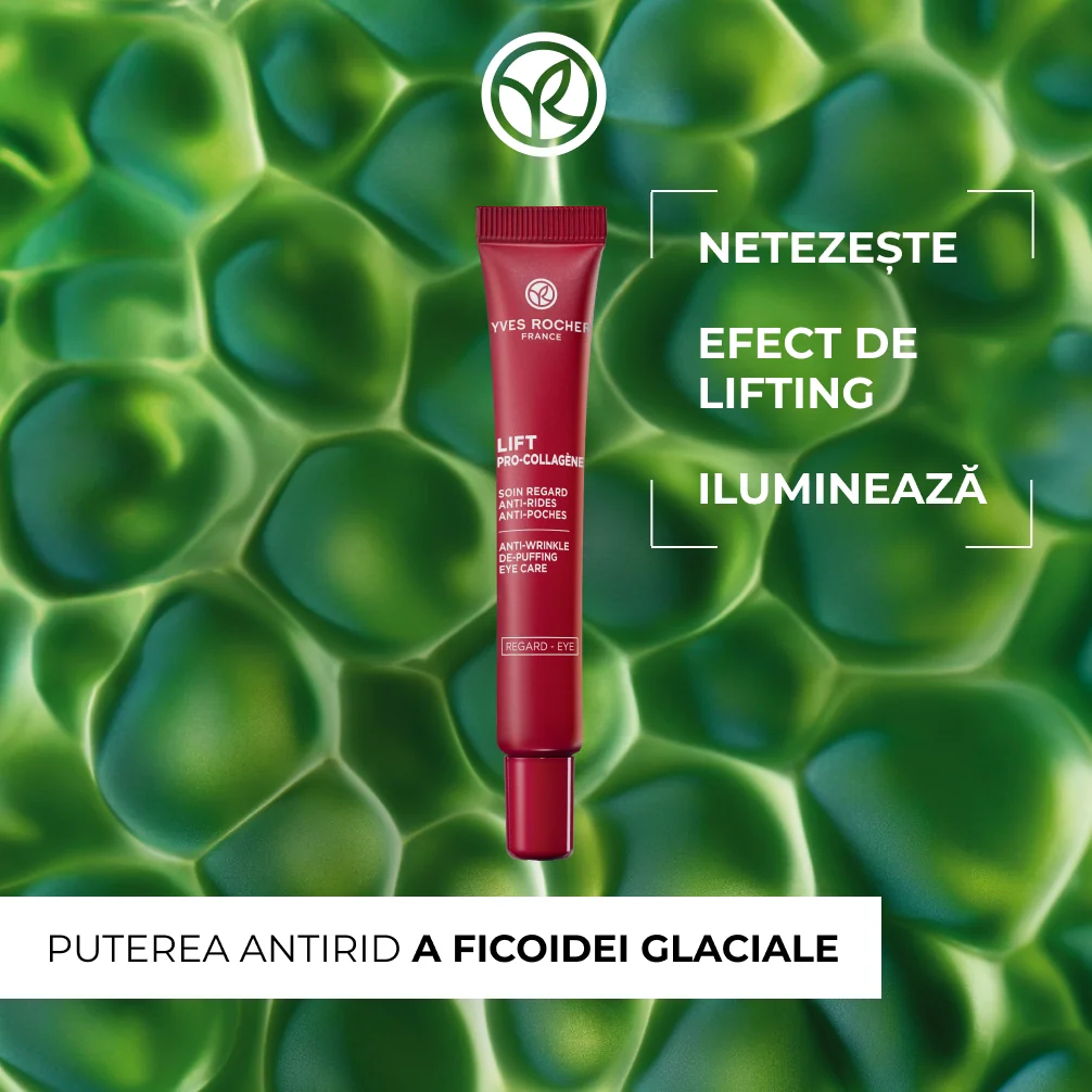 Crema antirid pentru zona ochilor, 14ml, Yves Rocher