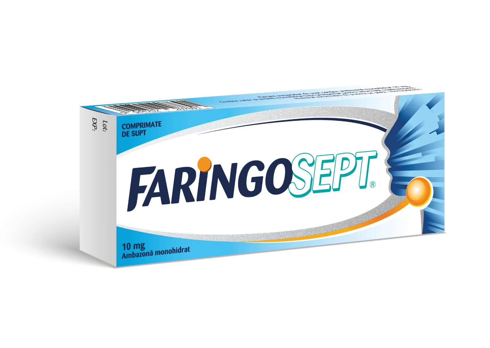Faringosept 10mg, 10 comprimate, Terapia