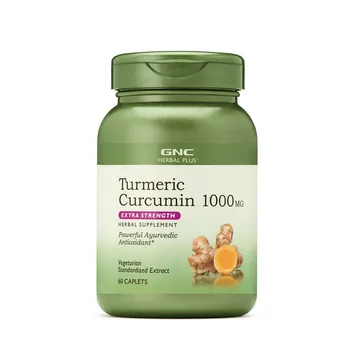 Turmeric Curcumin 1000 mg Herbal Plus, 60 tablete, GNC 
