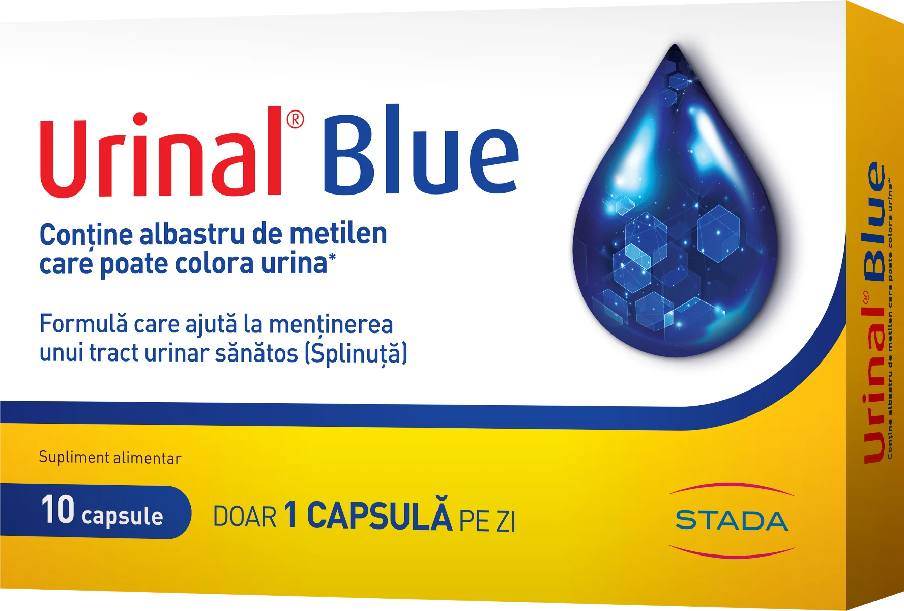 Urinal Blue, 10 capsule, Stada