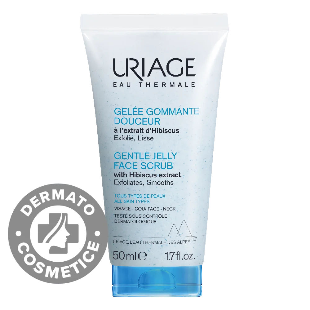 Gel exfoliant delicat Eau Thermale, 50ml, Uriage