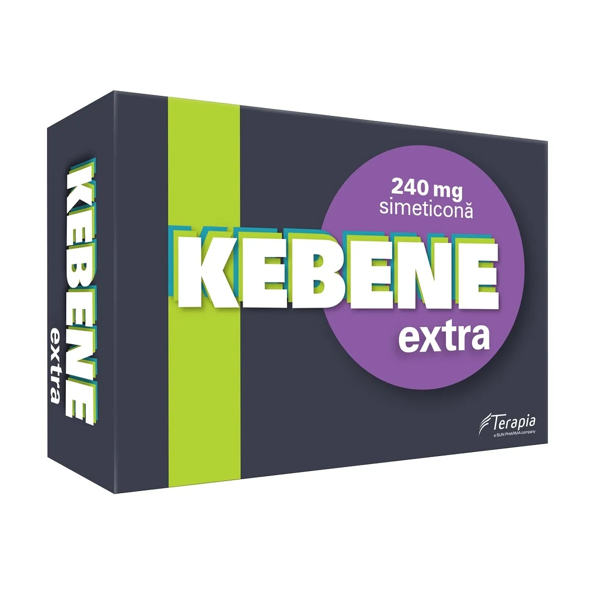 Kebene Extra Simeticona 240mg, 15 capsule, Terapia