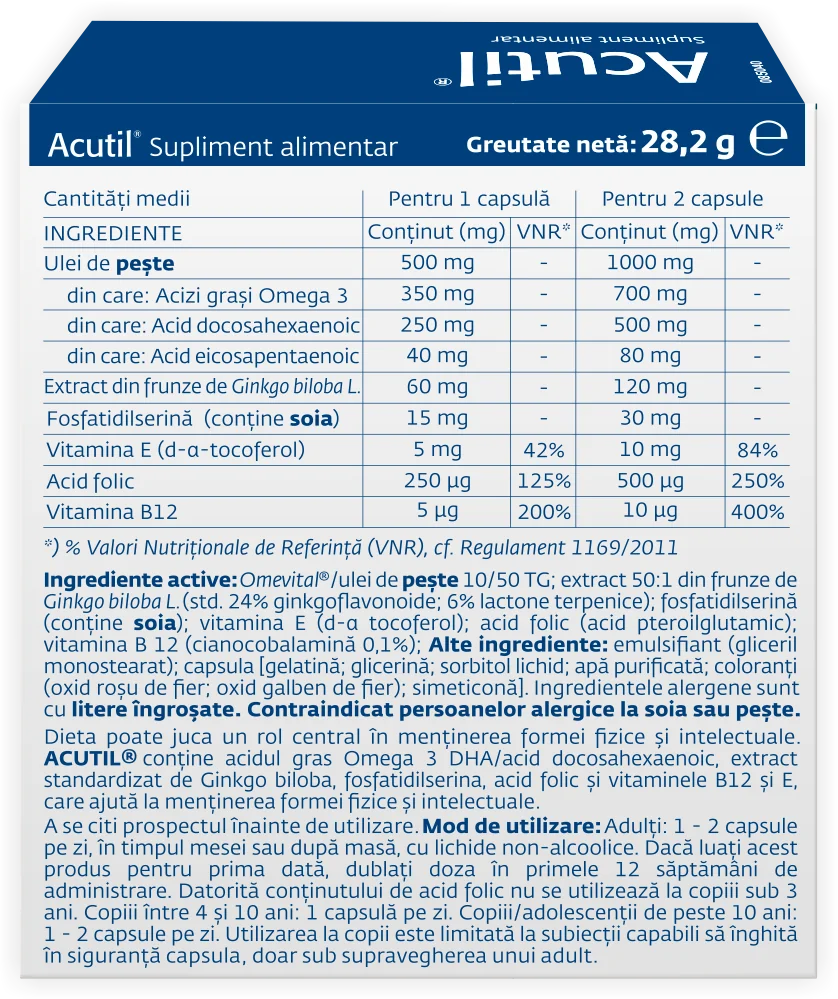 Acutil, 30 capsule, Angelini