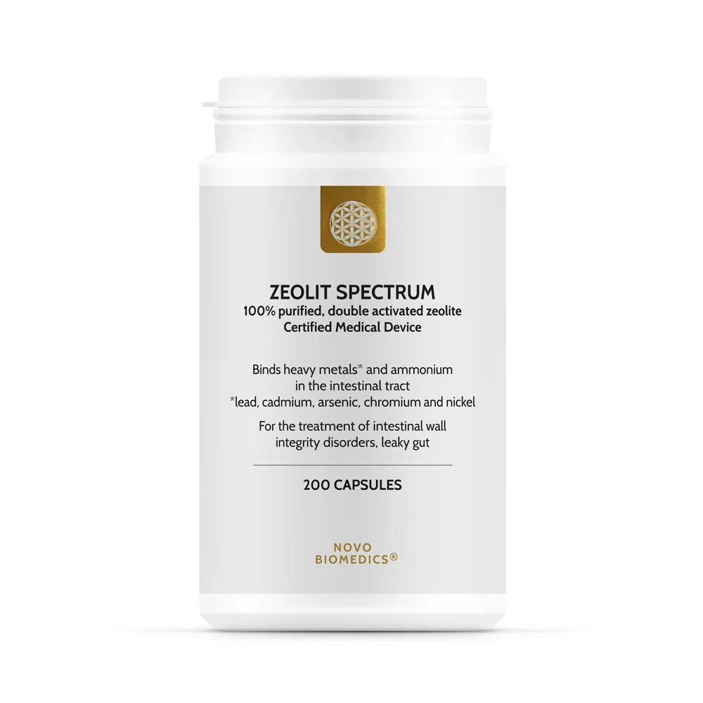 Zeolit Spectrum, 200 capsule, Novo Biomedics