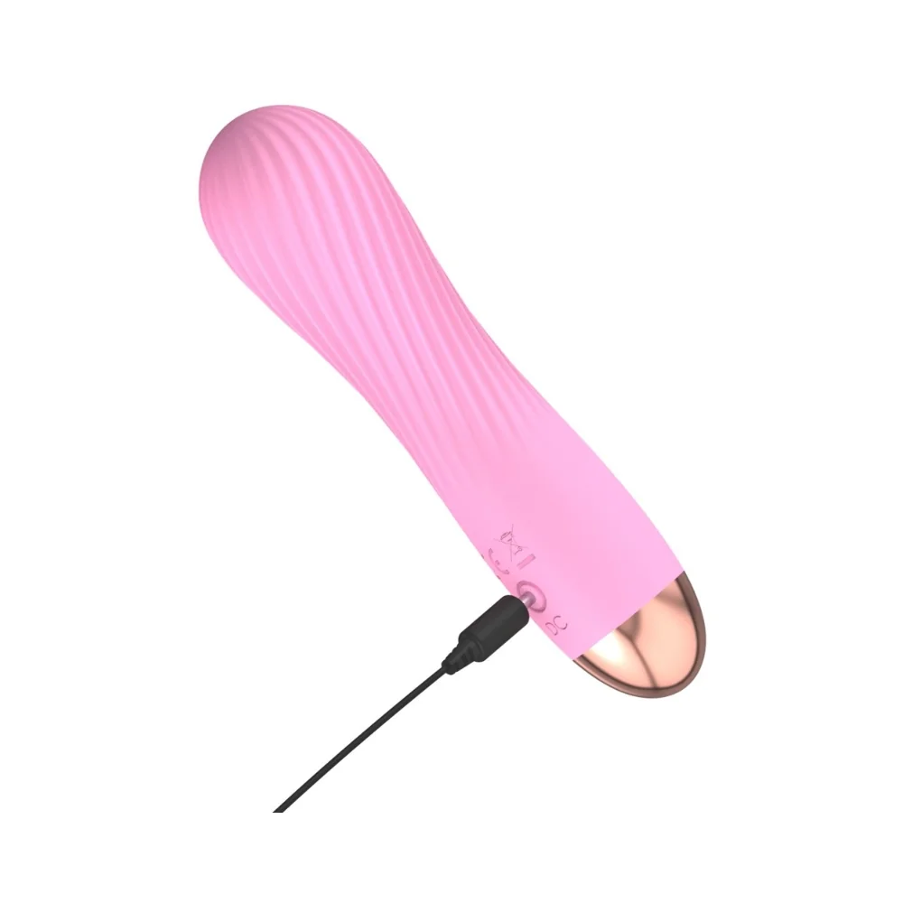 Mini vibrator cu 7 moduri de vibratie roz, 1 bucata, Cuties