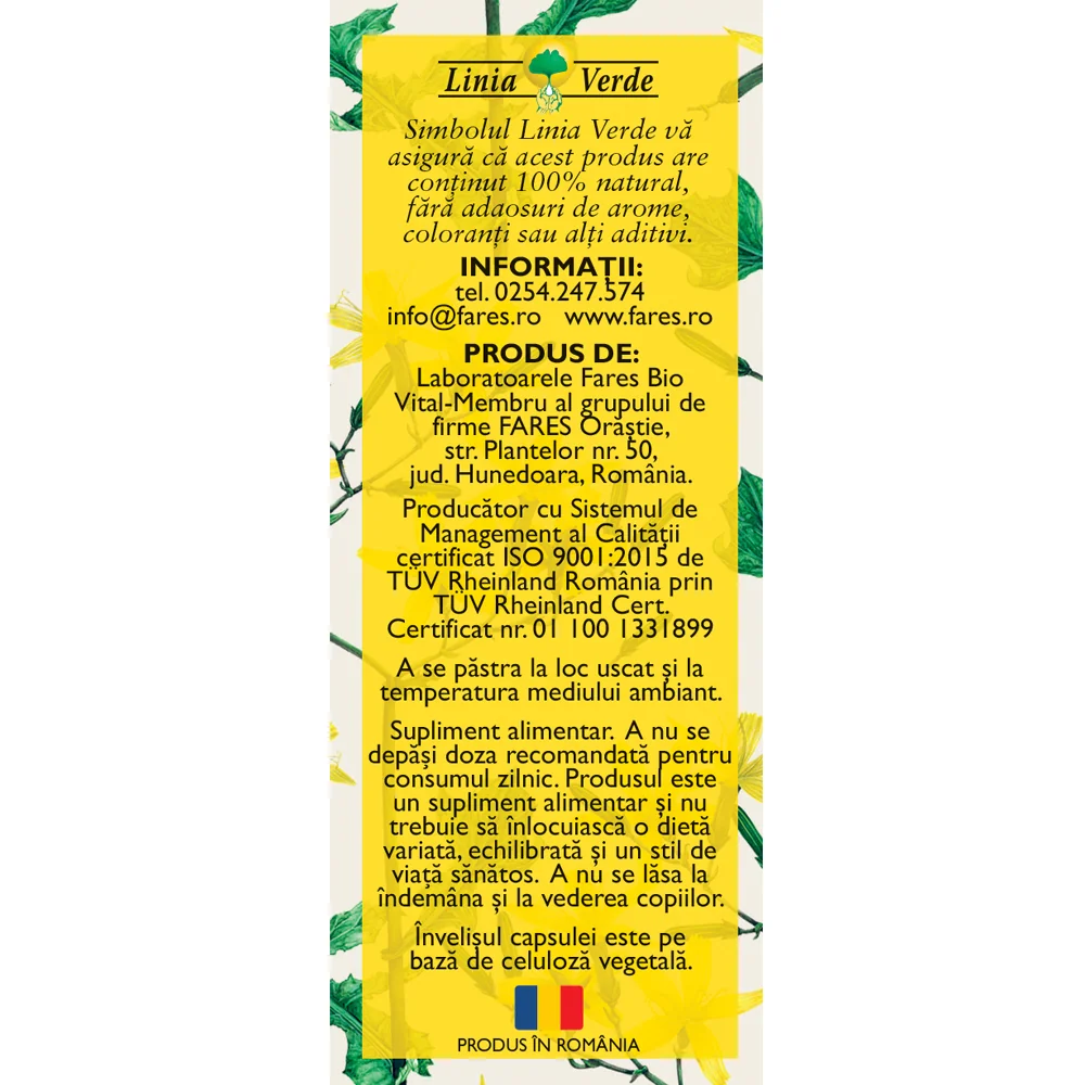 Stomac sanatos D49, 63 capsule, Fares