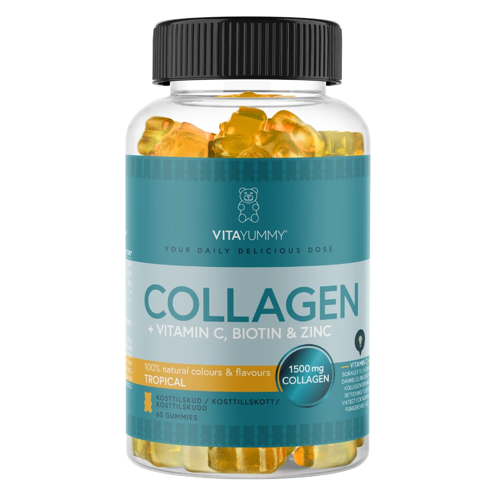 Colagen ursuleti gumati vegani, 60 jeleuri, Vitayummy