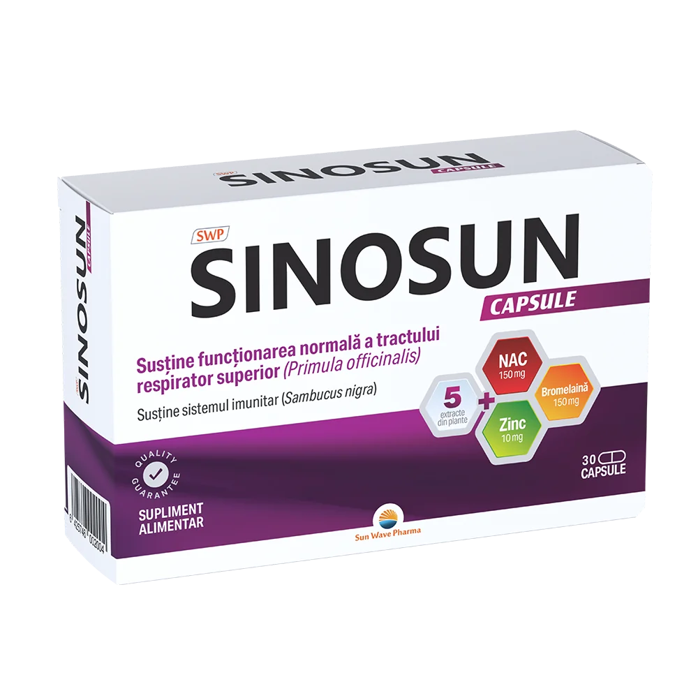 Sinosun, 30 capsule, Sun Wave Pharma