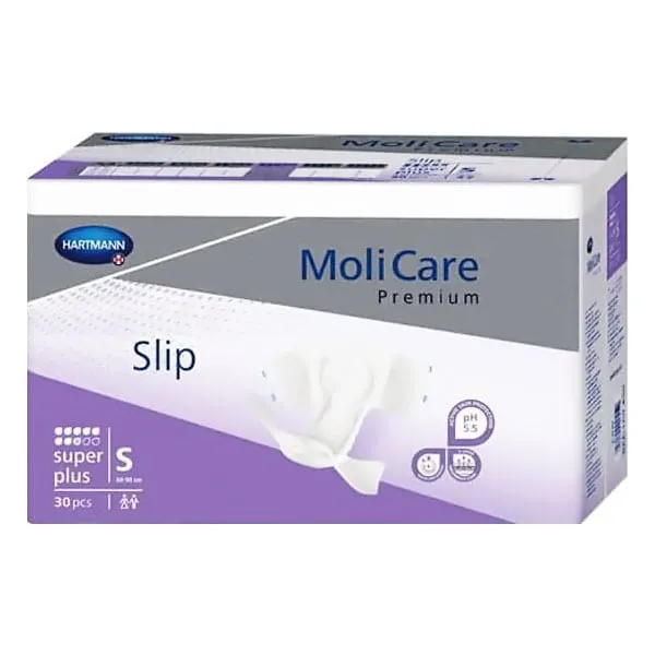 Slip pentru incontinenta marimea S Molicare Premium Super Plus, 30 bucati, Hartmann