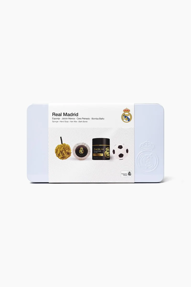 Set cadou cosmetice par si corp pentru barbati, 4 articole, Real Madrid