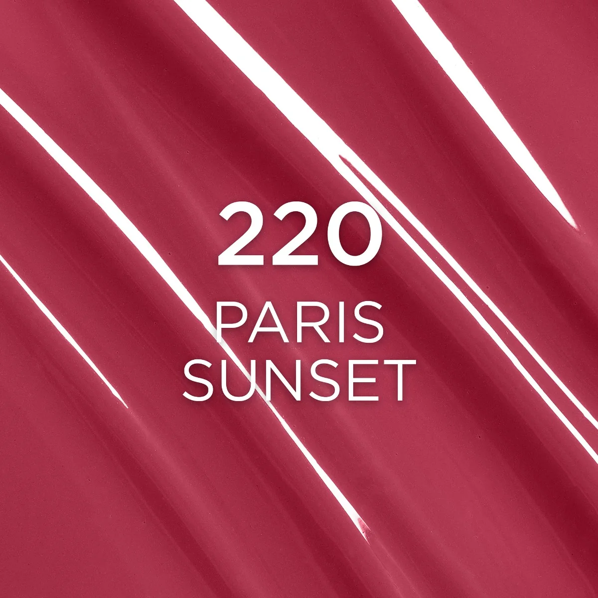 Ruj lichid cu stralucire de lac Infaillible Laque Resistance 220 Paris Sunset, 4.3ml, L'Oreal Paris