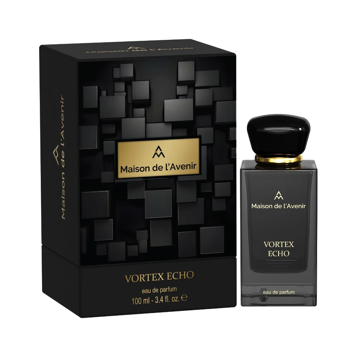 Apa de parfum Vortex Echo Aura Collection Unisex, 100ml, Maison de l'Avenir