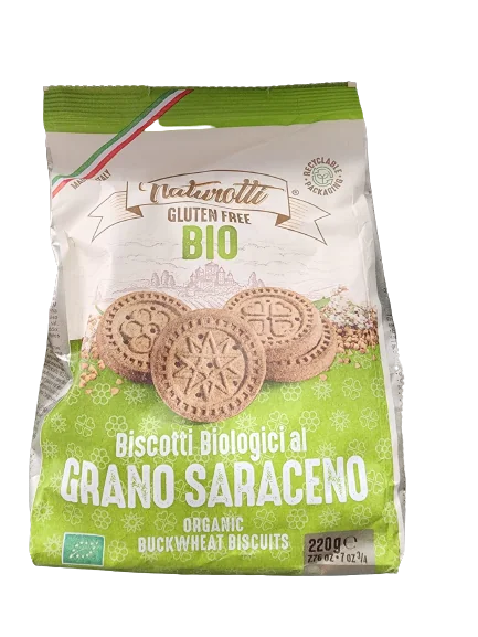 Biscuiti din hrisca fara gluten Bio, 300g, Naturotti