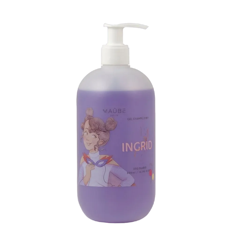 Gel de dus si sampon 2 in 1 Ingrid, 500ml, Maube